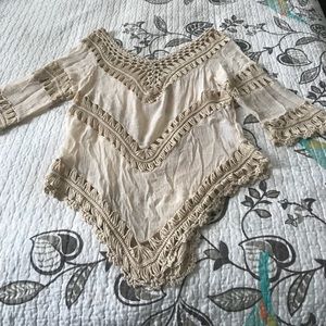 Urban outfitters crochet top